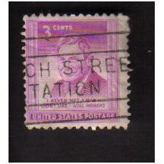 1948 USA will roger 3c purple F/U SG972