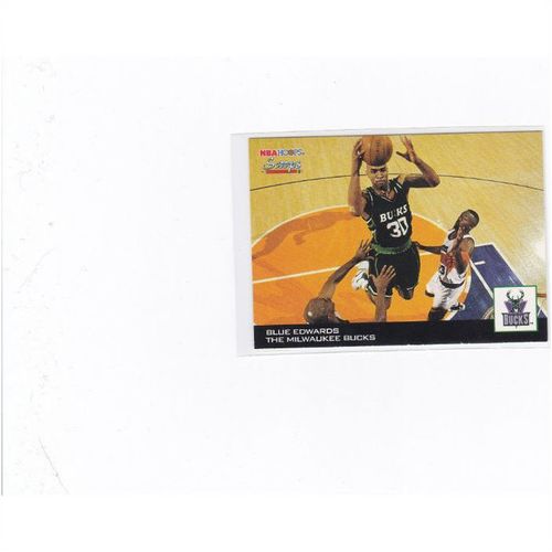 1993-94 NBA Hoops Basketball Blue Edwards-Scoops