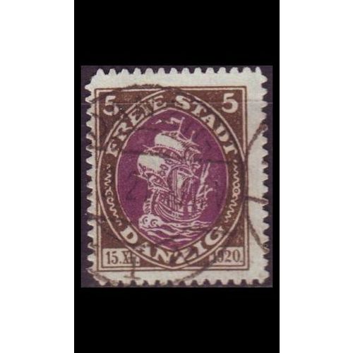 GERMANY REICH Danzig [1921] MiNr 0053 ( OO/used )