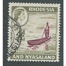 RHO 1959 4d 'LAKE BANGWEULU' FINE USED (EBID45-620)