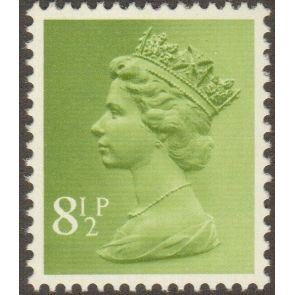 Great Britain 1976 8½p Yellowish Green Phosphor Unmounted Mint NHM SG X938 stamp