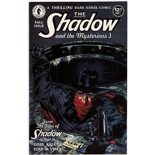 THE SHADOW and the MYSTERIOUS 3 FALL issue (1994)