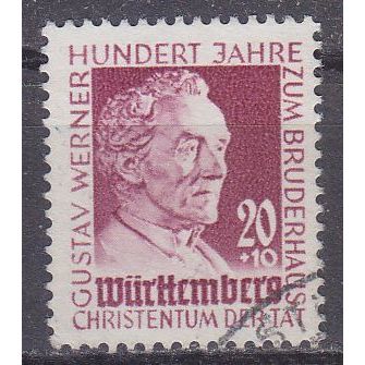 GERMANY Alliiert Franz. Zone [Württemberg] MiNr 0048 ( O/used )