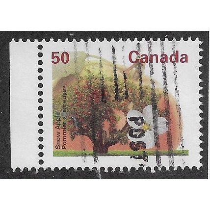 CAN 1991 50c 'SNOW APPLE' FINE USED (EBID71-460)