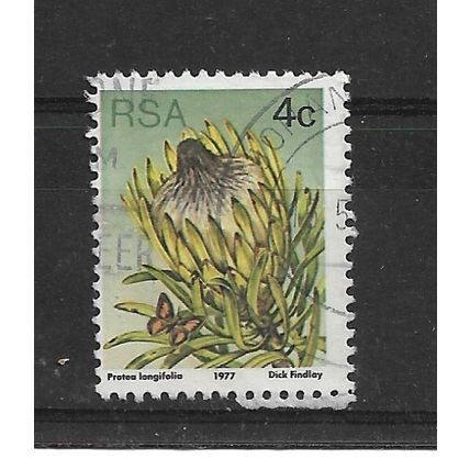 SouthAfrica.SG417 4c Protea Longfolia.Fine Used.Sept21k
