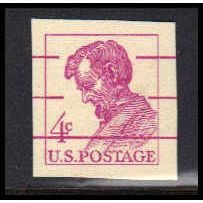 Used UX48 4c Abraham Lincoln Fine Cut Square Z2895