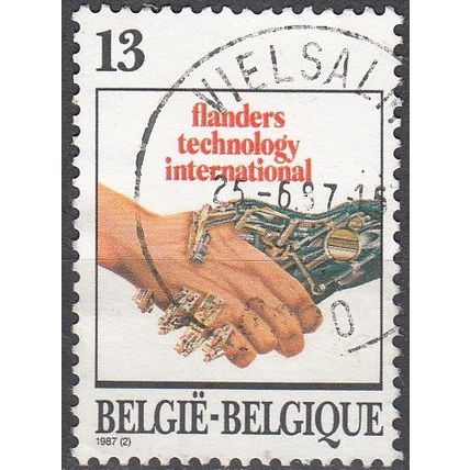 Belgique 1987 Michel 2295 O Cote (2008) 0.30 € Flanders Technology International
