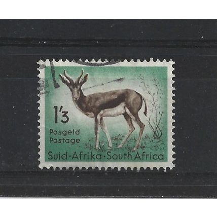 SouthAfrica.SG160 1s 3d Springbok.Fine Used.Aug25k