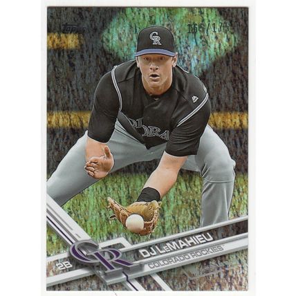 2017 Topps Colorado Rockies team set with Updates & 1 Foil Parallel - 42 cards