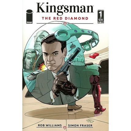Kingsman: Red Diamond (2017 Ltd) # 001 NM CvrE MODERN AGE COMICS