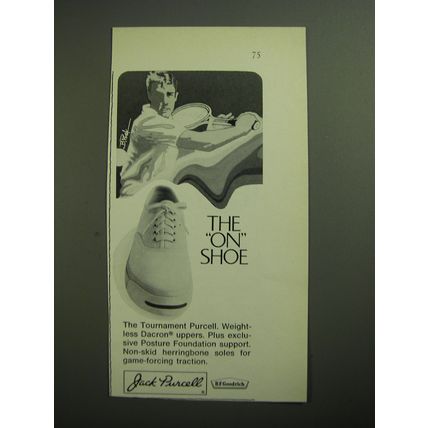 1970 Jack Purcell Tournament Purcell Shoes Advertisement - Bob Peak