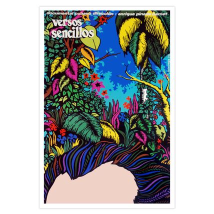Movie Poster decor for VERSOS Sencillos.Jose Marti.Cuba.Book for Children.Kids