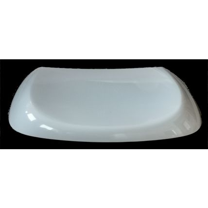Twyfords Envy Soft Close Seat in WHITE with top-fixing hinges NV7995 WH