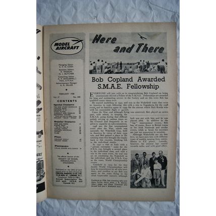 1958 Model Aircraft Magazine - February
