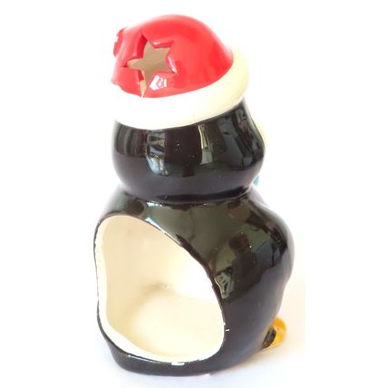 Penguin Tealight Holder Ceramic 13.5 CM