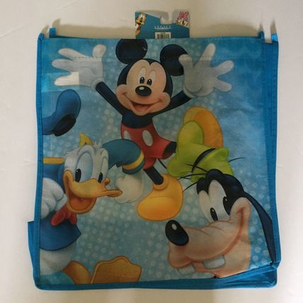 New Disney Mickey & Friends 13'' x 12'' x 6'' Reusable Tote Bag & 2 Small Bags