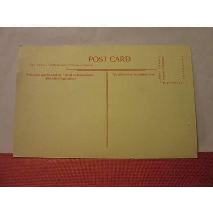 15th C. HOUSE, LACOCK, WILTSHIRE unused antique postcard by E C Hunt . (c) #