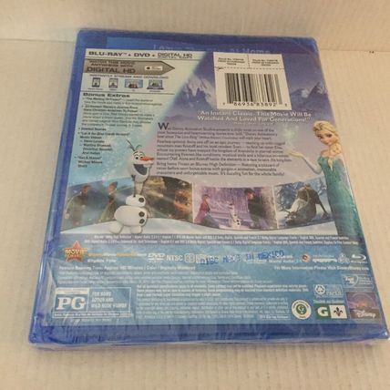 NEW Disney Frozen Movie Collectors Edition Blu-Ray + DVD + Digital