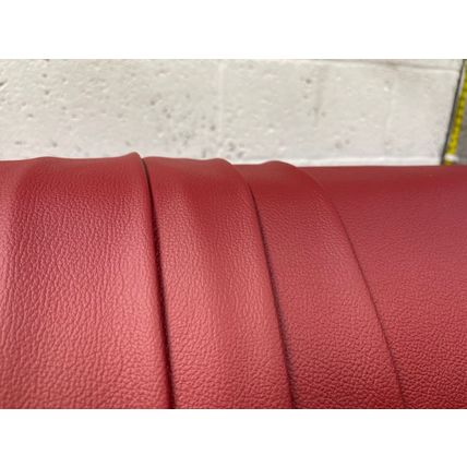 Italian Full Whole Leather Cow Hide Colour Wine/Claret, 48 sq ft per hide