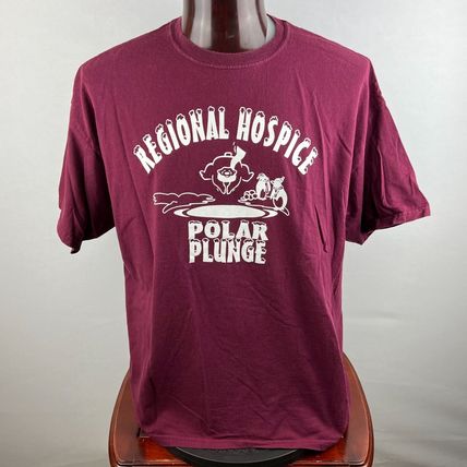 Gogebic Regional Hospice Polar Plunge Ads 2XL T-Shirt Shirt
