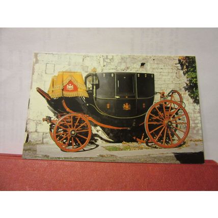 STATE COACH, BATH CARRIAGE MUSEUM. SOMERSET unused vintage postcard (A) #