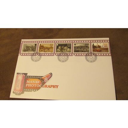 1991 Isle of Man FDC, First Day Cover - Manx Photography