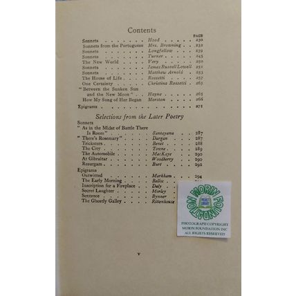 1924 THE POCKET UNIVERSITY VOLUME XIII POETRY editor HENRY VAN DYKE