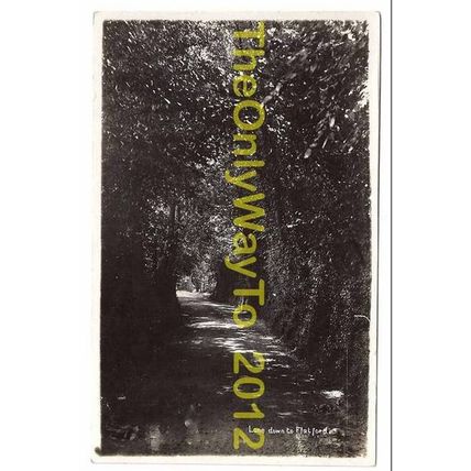 LANE DOWN TO FLATFORD, SUFFOLK, ENGLAND, c1930/40s?, Postcard