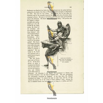 Valour & Cowardice, Monument To Duke Of Wellington, Book Illustration, c1870