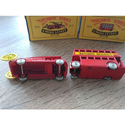 Matchbox - Recreations 5 Bus & 9 Fire Tender