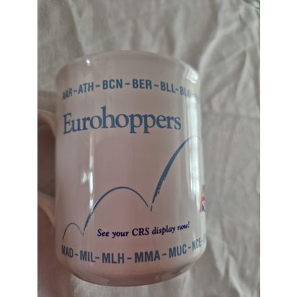 "Euro Hoppers" from KLM/Air UK Mug