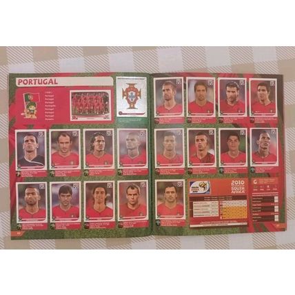 Panini 2010 World Cup South Africa Complete Sticker Album - Full Book