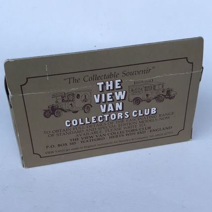 LLEDO STEVELYN VIEW VANS FORD MODEL A VAN BREWERS QUAY DIECAST BOXED