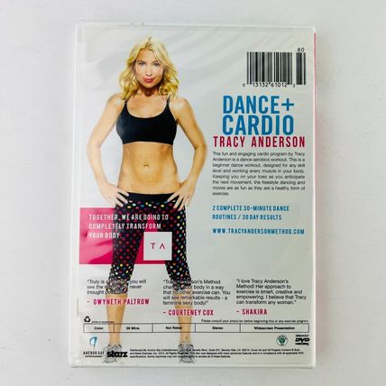 Tracy Anderson - Complete Workout Dance + Cardio DVD New Sealed Aerobic Fitness