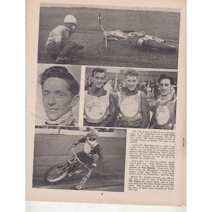 Speedway & Ice News. August 27, 1952. Australians thrash England.