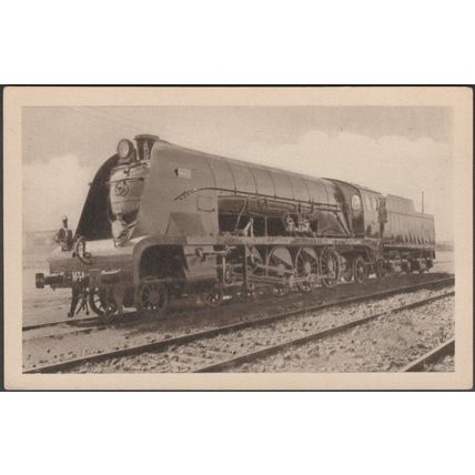Locomotora Tipo Montaña Serie 1800, c.1930s - Hauser y Menet Tarjeta Postal