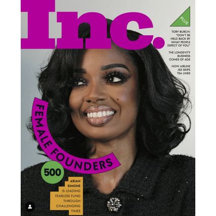 INC. MAGAZINE-SPRING 2025-ARIAN SIMONE-NEW-FAST SHIPPING