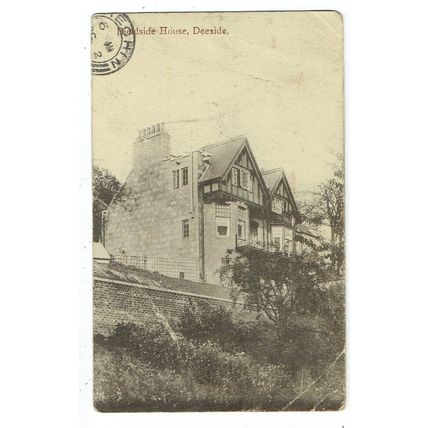 Aberdeenshire postcard Bieldside House Deeside
