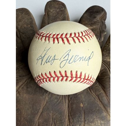 Gus Zernial (d. 2011) Signed Autographed Official American League (OAL) Baseball