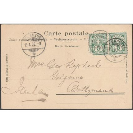 Monument de Guillaume Tell, Lausanne, 1906 - CPA