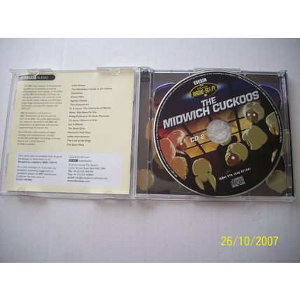 The Midwich Cuckoos -John Wyndham 2 CD Audio, Radio Sci-Fi RARE BBC Audio