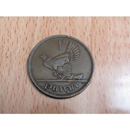 Ireland 1940 1d Penny Coin