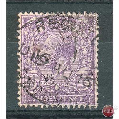 GB stamps 1912 - KGV - 3d SG376 - 3