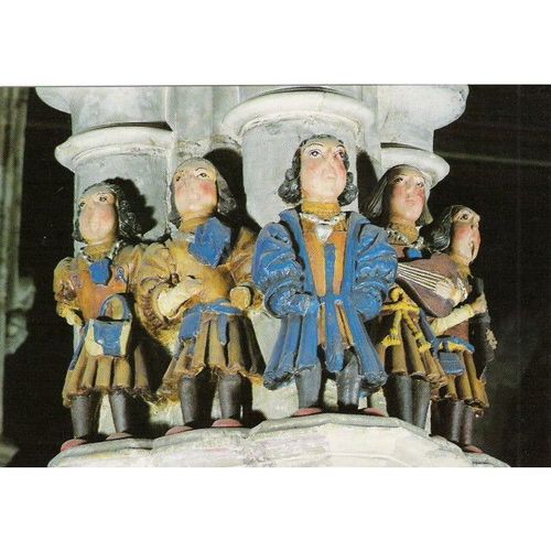 CKSMC 4: Beverley: St. Mary's Church: the Minstrel's Pillar, 1524.