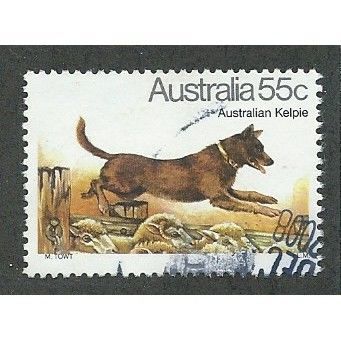 AUS 1980 55c 'DOGS' FINE USED (EBID34-133)