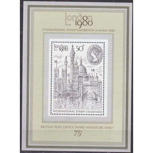 ENGLAND GREAT BRITAIN [1980] MiNr 0835 Block 3 ( **/mnh ) Architektur