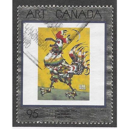 CAN 1999 95c 'CANADA ART - COQ LICORNE' FINE USED (EBID71-583)
