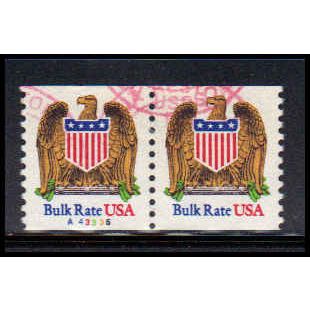 Used 2602 10c Eagle Very Fine CNP Left A43335 PA1351