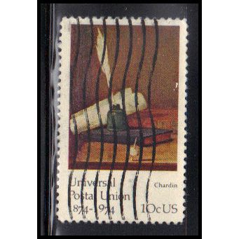 Used 1535 10c Jean-Baptiste Simeon Chardin Fine KA8653