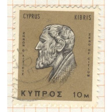 Cyprus 1966 - 10m multi - Zeno Of Citium - used